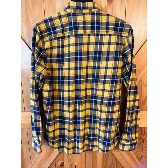 Forever 21 Flannel Shirt Men’s  Medium Plaid Long Sleeve Button Up (2568) - Picture 5 of 5